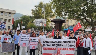 AMERİKAN ASKERİNE ÇUVAL GEÇİREN 10 VATAN PARTİLİ GENÇ SERBEST BIRAKILSIN