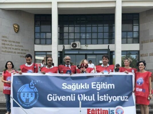 EĞİTİM-İŞ BURSA; “SAĞLIKLI EĞİTİM VE GÜVENLİ OKULLAR İSTİYORUZ”