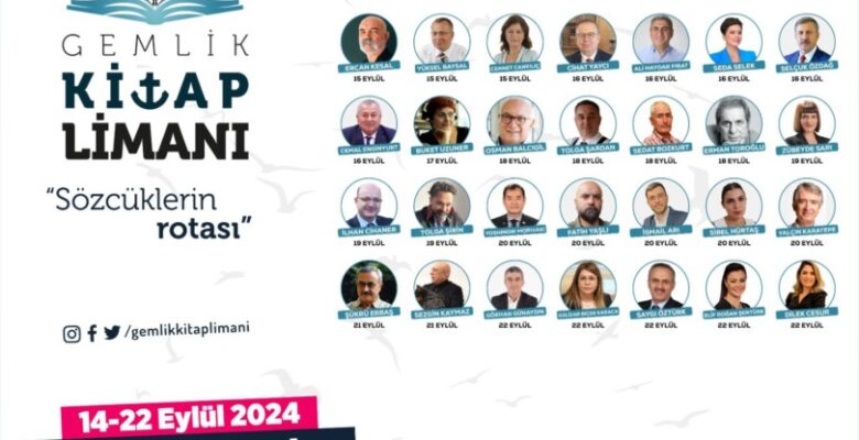 Gemlik Kitap Limanı 14 Eylül’de Start Alıyor