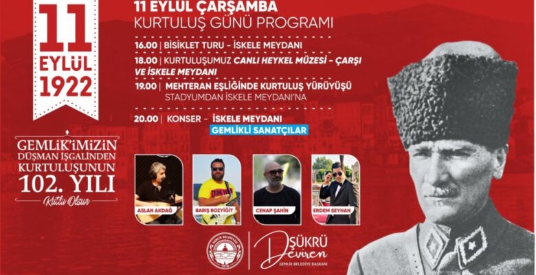Gemlik’te 11 Eylül Coşkusu Başlıyor