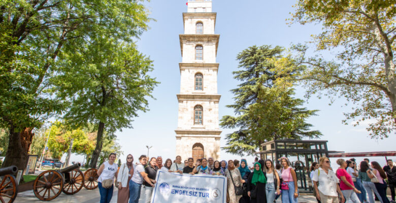 Bursa’nın güzelliklerini işaret diliyle tanıyorlar