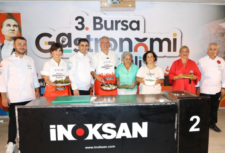 GASTRONOMİ TIR’I MUDANYA LEZZETLERİNİ TANITTI