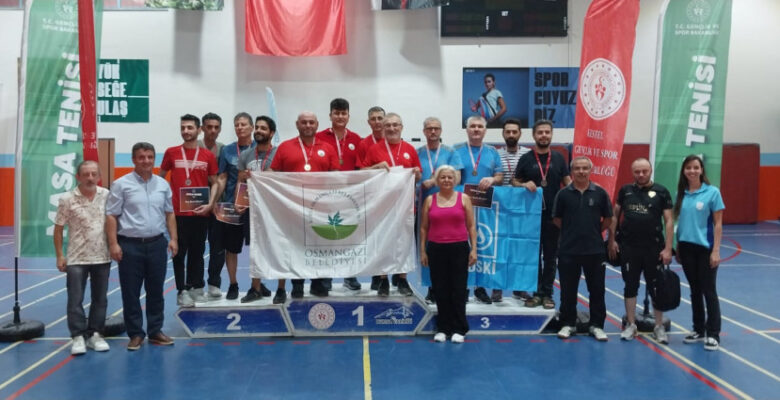 Kamu Spor Oyunları’nda şampiyon Osmangazi