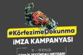 Gemlik Kent Konseyi; “Körfezime Dokunma” imza kampanyası düzenliyor
