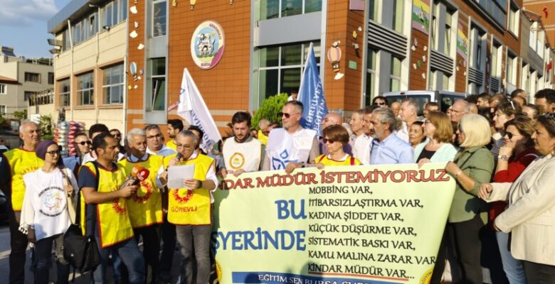 Eğitim Sen Bursa; “Haddini Bil Kindar Müdür”
