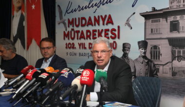 MUDANYA MÜTAREKESİ’NE BÜYÜK KUTLAMA