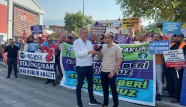 STAJ MAĞDURLARI MEYDANLARDA…