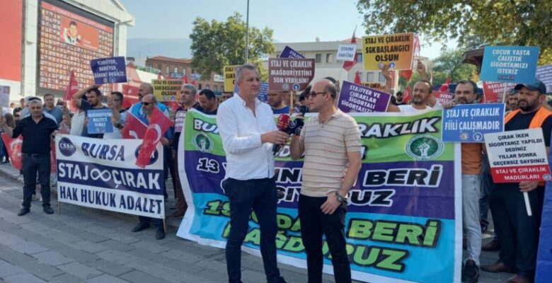 STAJ MAĞDURLARI MEYDANLARDA…