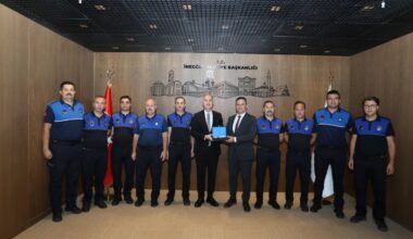 BAŞKAN TABAN ZABITA HAFTASINI KUTLADI