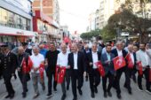 İNEGÖL’DE KURTULUŞ COŞKUSU SOKAKLARA TAŞINDI