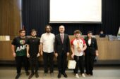 ŞAMPİYONLAR MECLİSTE ÖDÜLLENDİRİLDİ