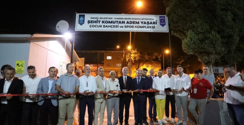 ADEM YAŞARİ PARKI COŞKULU TÖRENLE AÇILDI