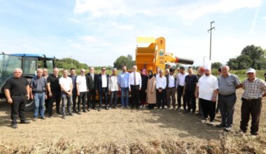 CERRAH KURU FASULYESİNİN HASADI BAŞLADI