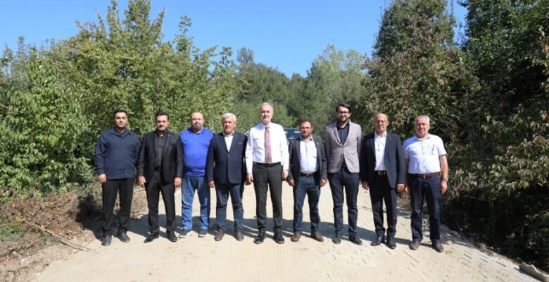 SÜLE MAHALLESİ’NDE PARKE TAŞ VE ARAZİ YOLU ÇALIŞMASI TAMAMLANDI