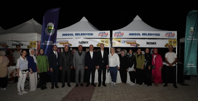 İNEGÖL’DE 3 GÜN 3 GECE SÜRECEK HANIMELİ ALIŞVERİŞ ŞENLİĞİ BAŞLADI
