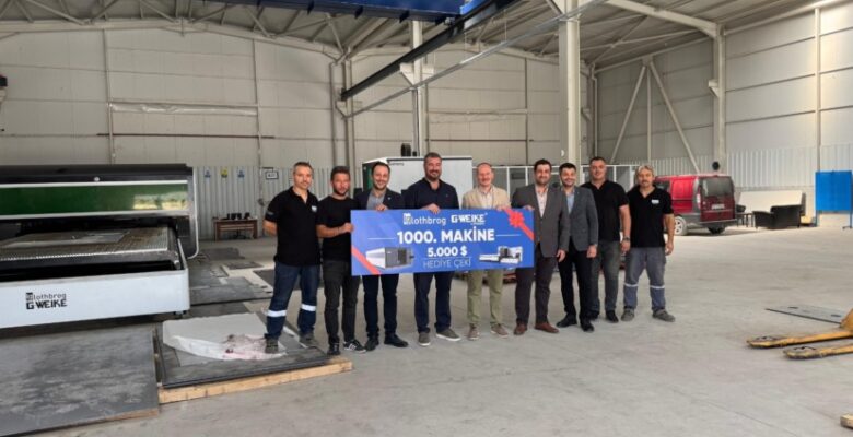  LOTHBROG, 1000’İNCİ MAKİNEYE ULAŞTI