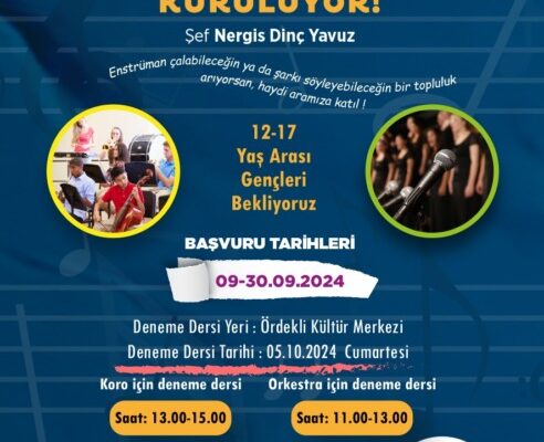 Osmangazi Belediyesi Gençlik Orkestrası ve Korosu kuruyor