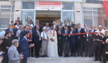 NİLTİM KEVSER CAMİİ İBADETE AÇILDI