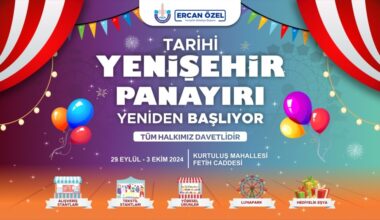 Tarihi Yenişehir Panayırı 40 yıl sonra yeniden kuruluyor…