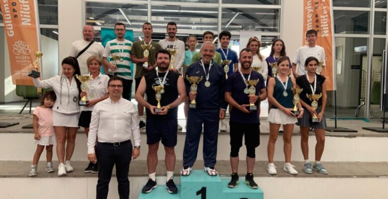 Raket Sporları Turnuvası’nda kazananlar belli oldu