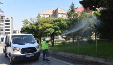 YILDIRIM’DA İLAÇLAMA ÇALIŞMALARI DEVAM EDİYOR
