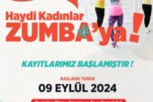 Kadınlar için zumba dersleri başlıyor