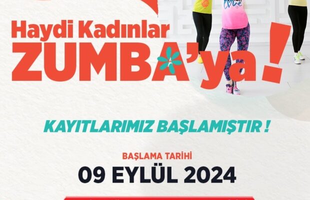 Kadınlar için zumba dersleri başlıyor