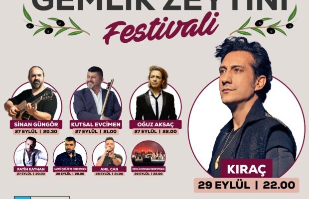Zeytinin Başkenti Gemlik’te Geleneksel Festival Start Alıyor