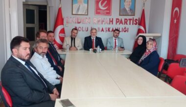 Yeniden Refah Partisi Genel Başkan Yardımcısı Mehmet Altınöz Bolu’da