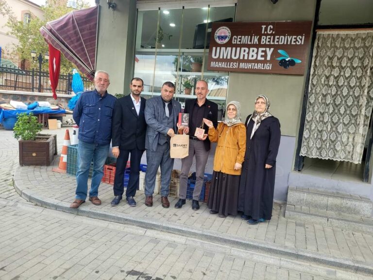 Saadet Partisi Gemlik’ten Muhtarlara Ziyaret