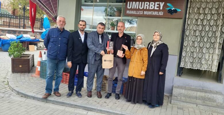 Saadet Partisi Gemlik’ten Muhtarlara Ziyaret