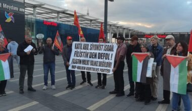 HKP Bursa’dan İsrail’e Tepki Eylemi