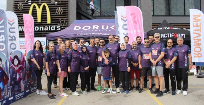 DORUK, SPORA DESTEĞİNİ SÜRDÜRÜYOR…