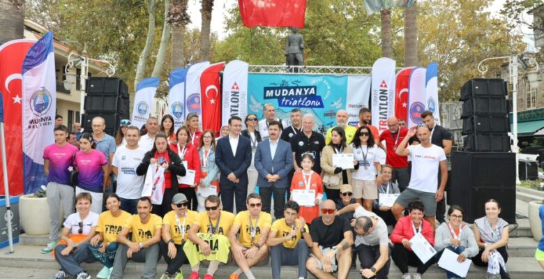 TRİATLON MUDANYA’YA ÇOK YAKIŞTI