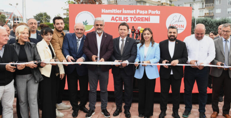 İsmet Paşa Parkı hizmete açıldı