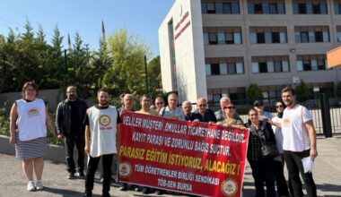TÖB-SEN’den Milli Eğitim Müdürüne Protesto