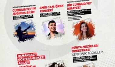 Osmangazi’de Cumhuriyet Bayramı coşku dolu kutlanacak