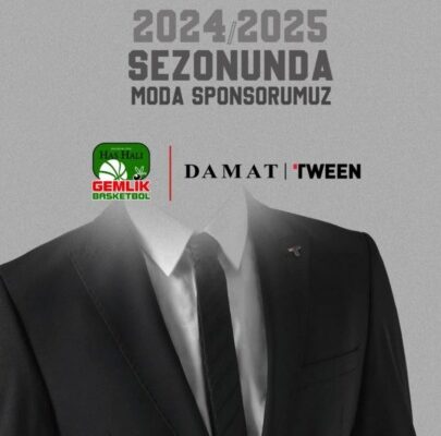 DAMAT TWEEN GEMLİK BASKETBOLA SPONSOR OLDU