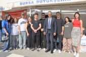 Bursa’da üniversiteli gençlere sıcak karşılama