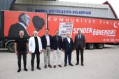 29 Ekim coşkusu ‘Cumhuriyet Tırı’ ile Bursa’yı sarıyor