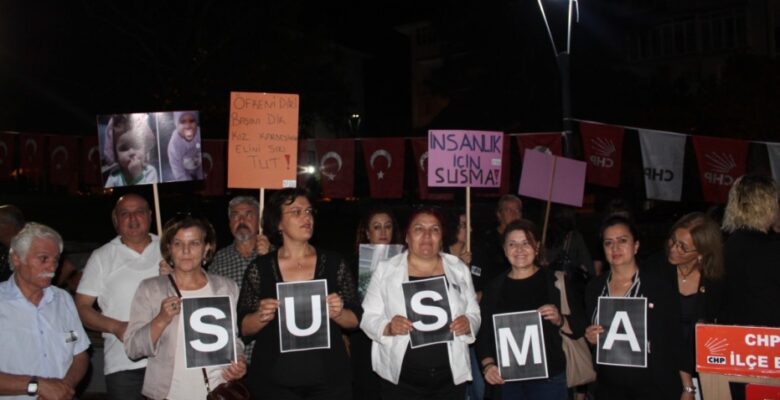 CHP Yıldırım İlçe Kadın Kolu; “Susmuyoruz, Korkmuyoruz”