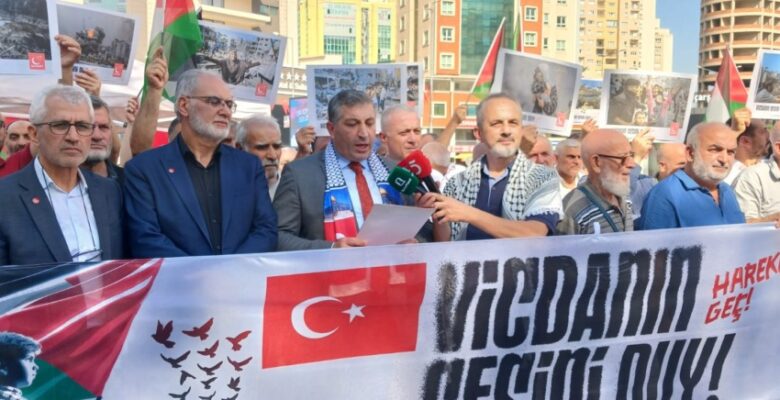 Saadet Bursa’dan Filistin’e destek basın açıklaması