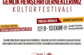 Gemlik’te Hemşeri Dernekleri Kültür Festivali Bugün Başlıyor