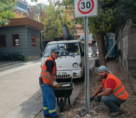 Osmangazi Belediyesi güvenli ulaşım için çalışıyor