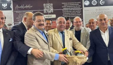 COĞRAFİ İŞARETLİ GEMLİK ZEYTİNİ YÖREX FUARI’NDA YERİNİ ALDI