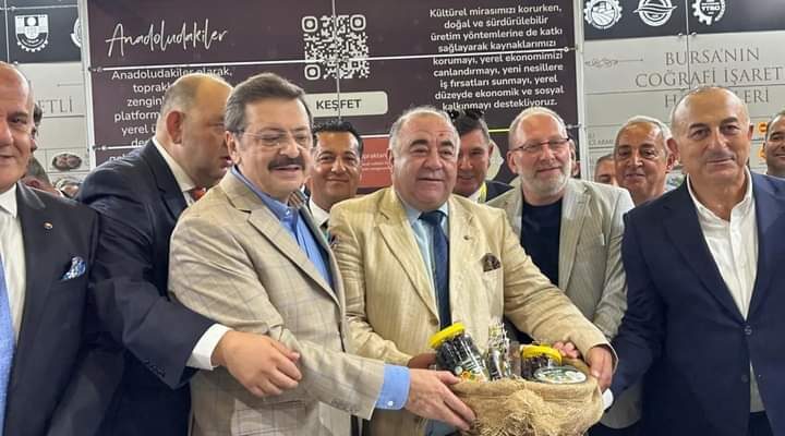 COĞRAFİ İŞARETLİ GEMLİK ZEYTİNİ YÖREX FUARI’NDA YERİNİ ALDI