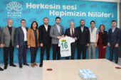 Bursaspor Yönetimi’nden Başkan Şadi Özdemir’e ziyaret