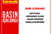 KAYYUMLA DEMOKRASİ OLMAZ  HALKIN İRADESİNİ ENGELLEYEMEZSİNİZ
