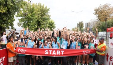 Başkan Şadi Özdemir ‘Eker I Run’ heyecanına ortak oldu