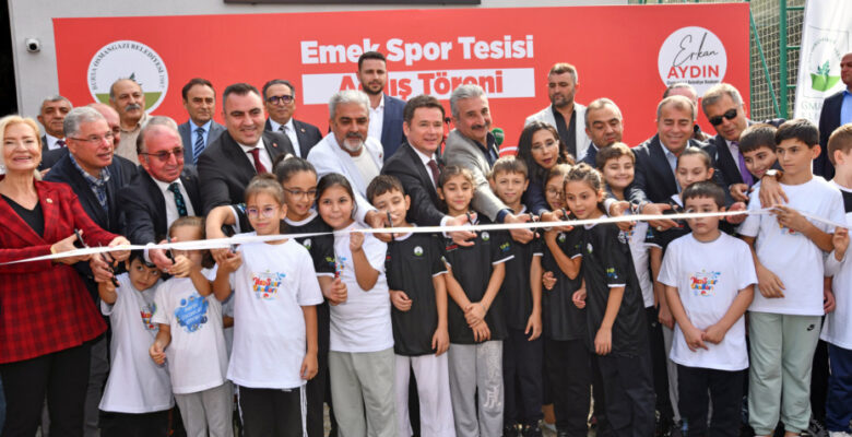 Emek Spor Tesisi hizmete açıldı